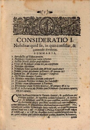 Semicenturia Considerationum Juridicarum Super Jure Hoffmarchiali Bavarico