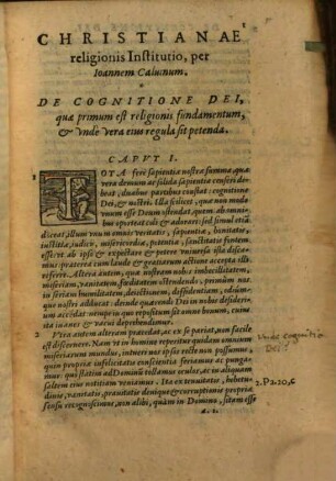 Institutio Christianae Religionis