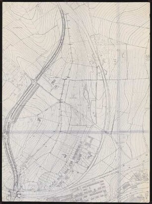 Ostfriedhof, Wuppertal: Lageplan 1:5000