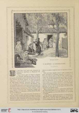 L'Algérie à l'Esplanade