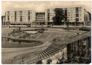 Messestadt Leipzig : Neubauten am Georgiring