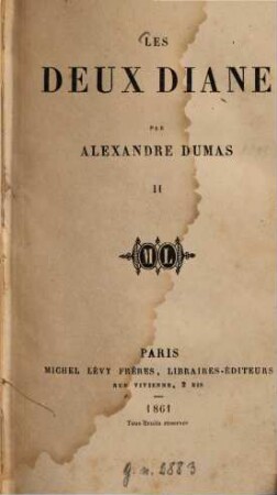 Les deux Diane, 2
