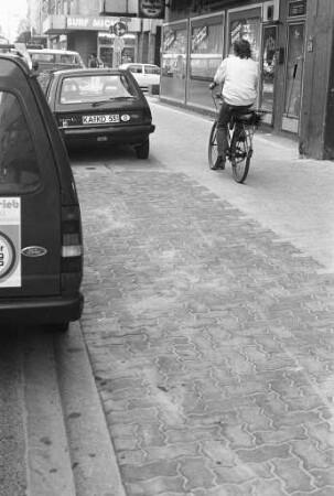Fahrradfahren im Stadtgebiet