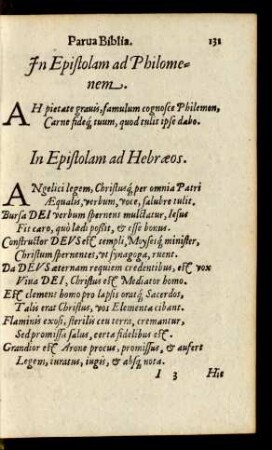 In Epistolam ad Philemonem.