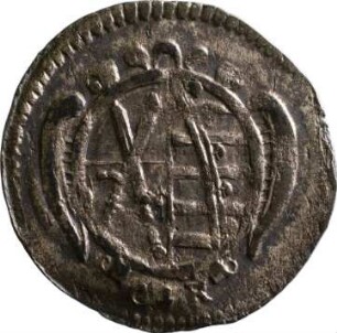 Münze, Pfennig, 1677