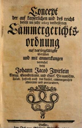 Anfangsgründe des Gemeinen und Reichsprocesses, 2