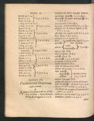 Index IV. Vocabulorum Graecorum