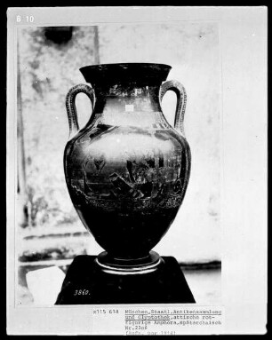 attische rotfigurige Amphora
