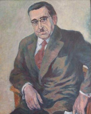 Portrait Prof. August Schläfer, 1989