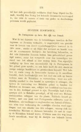 Zevende hoofdstuk. De Portzugeezen op Java. Het rijk van Demak