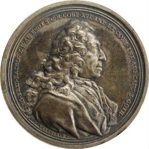 Johann Friedrich Freiherr Bachoff von Echt - Tod