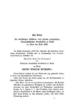 Die Feier