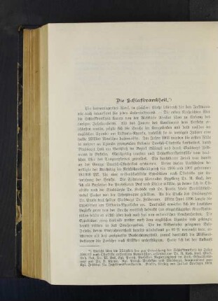 Die Schlafkrankheit.