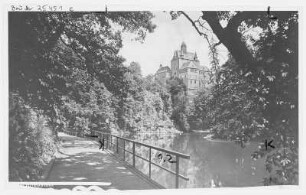Kriebstein. Burg mit Stausee