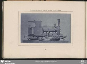 2/2 gek. Tender-Locomotive der Compañia Minera de Setares, Bilbao, (Spanien)