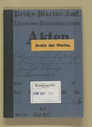 Anklagen wegen Kriegsverbrechen und Kriegsvergehen vor dem Reichsgericht Leipzig: Fall Korvettenkapitän Karl Biermann