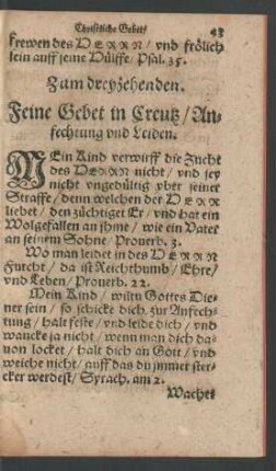 Zum dreyzehenden.