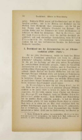 3. Deutschland von der Julirevolution bis zur Februarrevolution (1830-1848)