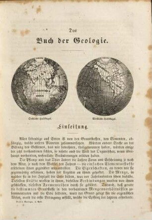 Das Buch der Geologie : Naturgeschichte der Erde in allgemein verständlicher Darstellung für alle Freunde dieser Wissenschaft
