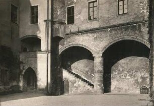 Schloss Hartenstein : Treppenaufgang