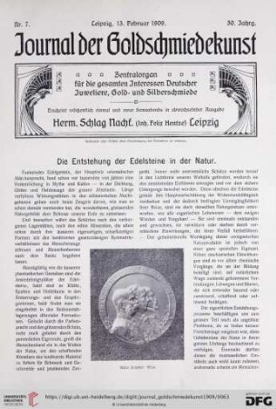 Die Entstehung der Edelsteine in der Natur