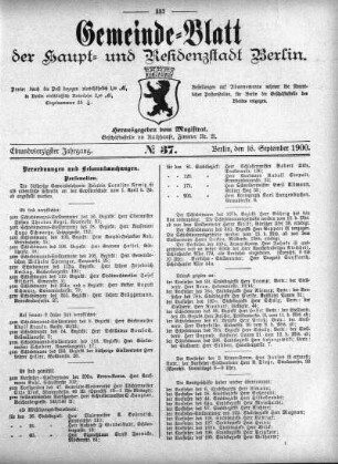 1900,37: No. 37, 16. September 1900