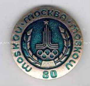 Olympische Sommerspiele, XXII., 1980 in Moskau