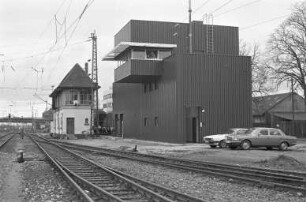 Inbetriebnahme des neuen Gleisbildstellwerks beim Bahnhof West