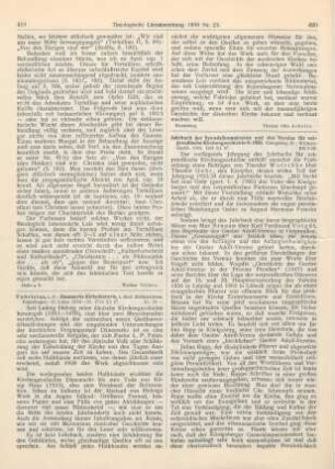 419-420 [Rezension] Den aeldre Middelalder indtil 1241