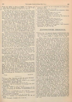 306-309 [Rezension] Althaus, Paul, Das sogenannte Kerygma und der historische Jesus