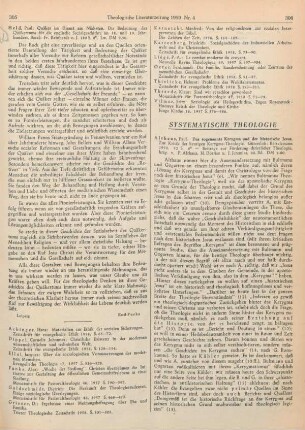 306-309 [Rezension] Althaus, Paul, Das sogenannte Kerygma und der historische Jesus