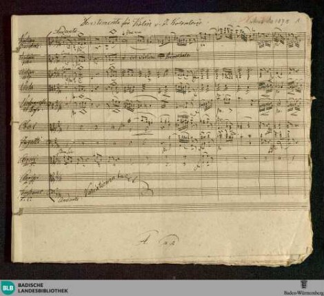 Divertimentos - Don Mus.Ms. 1078 : vl, orch; F