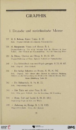 Graphik (Nr. 337-437)