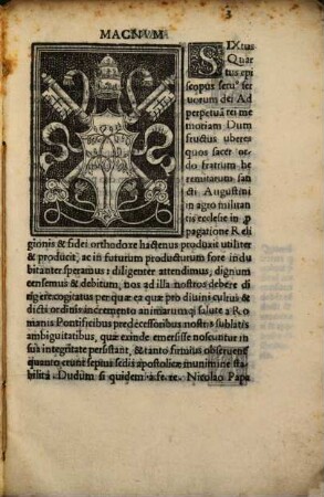 Privilegia Fratrum Heremitarum Sancti Augustini