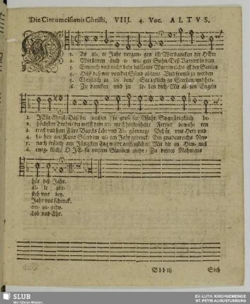 VIII. Das alte Jahr vergangen ist