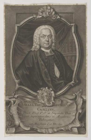 Bildnis des Israel Theophilvs Canzivs