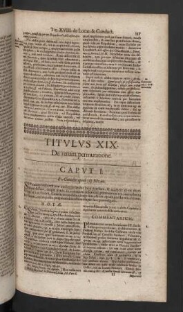 Titulus XIX.