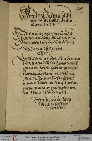 Teil IV: Katechetische Fragstücke