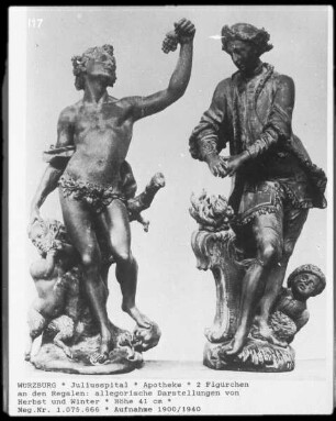 Allegorien von Herbst und Winter