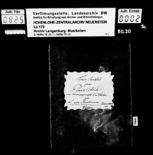 Ludwig van Beethoven: [Titelblatt fehlt. hs. auf Umschlag:] Trois Sonates / pour / Piano-Forté / avec l'accompagnement d'un Violon / par / L.v. Beethoven / Oeuvre XXX Bonn, Simrock.