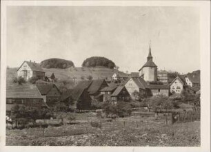 Dorf Oberweissenbrunn in der Rhön