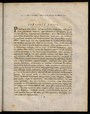 1-10, Instituti ratio.-Errores circa...