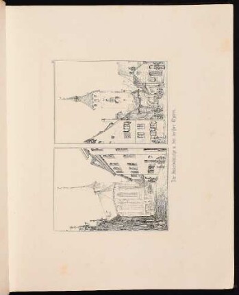 15. Die Jakobskirche u. der weisse Thurm. - Sankt Jakob, Nürnberg; Weißer Turm, Nürnberg