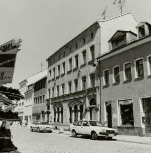 Glauchau, Druckereigebäude, Straßenansicht