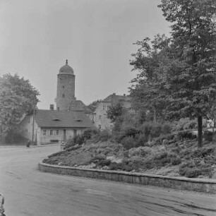 Am Neutor : Bautzen. Blick zur Neue Wasserkunst, Am Neutor