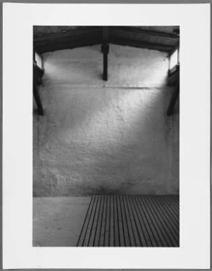 Auskleideraum im Desinfektionsgebäude, Vorraum zu den Gaskammer, Majdanek