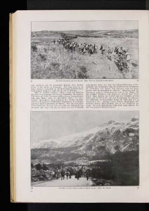 Türkische Soldaten ziehen durch den Hohen Taurus.