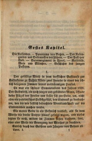 Der Aufstand in Tyrol : Historisch-romantisches Gemälde aus dem Jahre 1809, 1