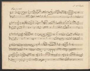 Suiten. Auszüge; org; a-Moll; Krebs-WV 819