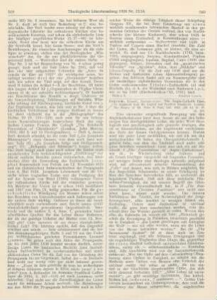 520-522 [Rezension] Ingram, Kenneth, The Anglo-Catholic Case